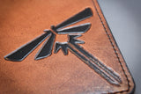 Handmade leather passport cover, travel wallet, field notes cover